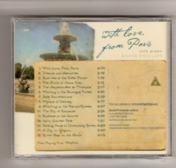 Compact Disk:  Keith Phillips - With Love From Paris